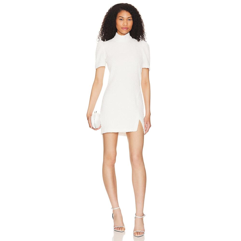 Amanda Uprichard X REVOLVE Butler Mini Dress in White
